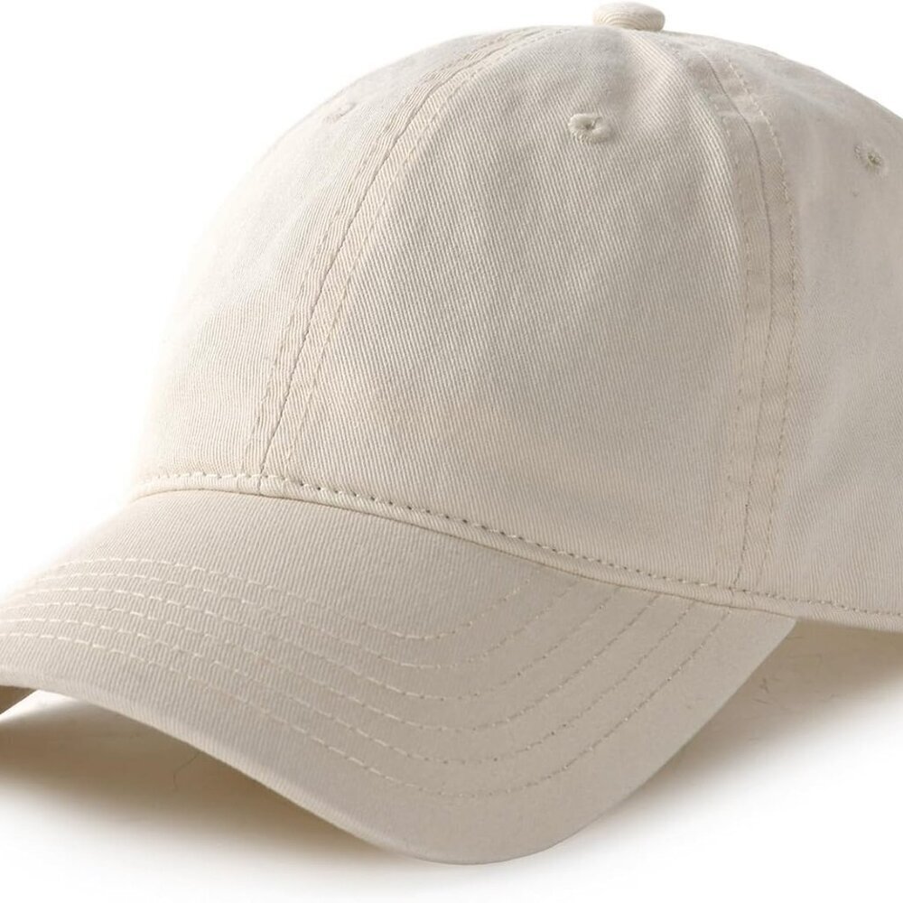 Unisex Vintage Washed Unstructured Baseball Cap Washed Cotton Adjustable…